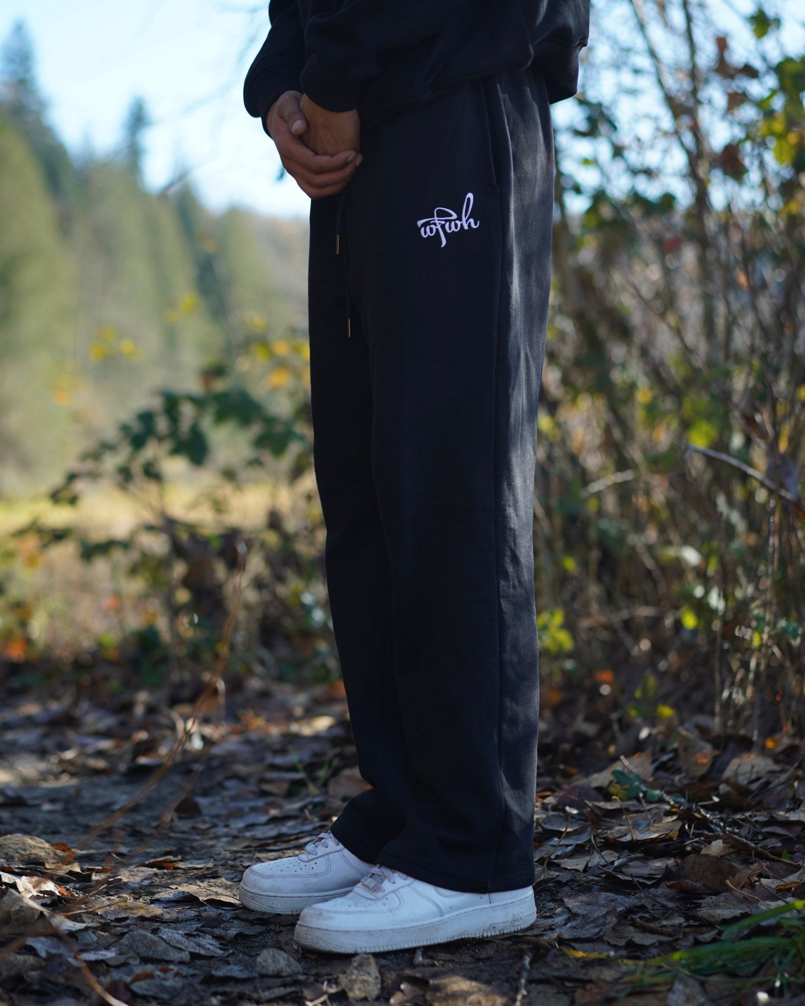 Classic Black Sweatpants - Without Fear Without HateSweatpants